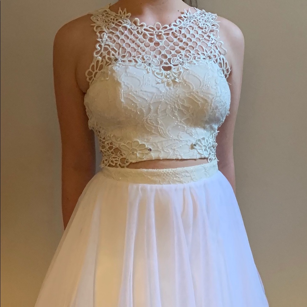 Two piece cocktail dress